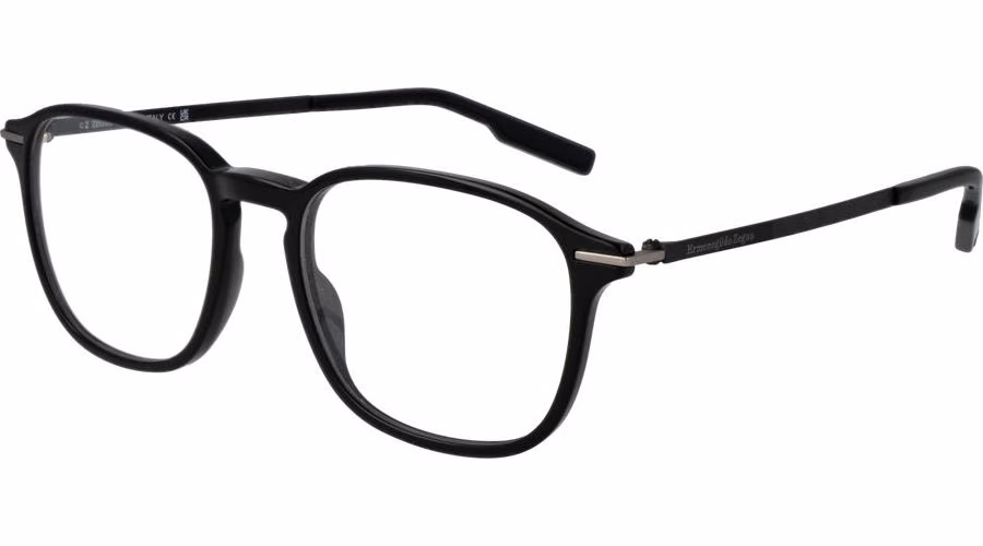 Ermenegildo Zegna Black Acetate Glasses (Frames)