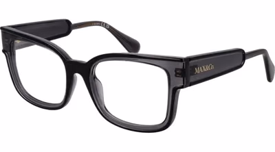 Black Stainless Steel Glasses (Frames)