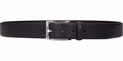 Black Leather Regular Belt