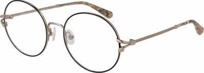 Beige Metal Glasses (Frames)