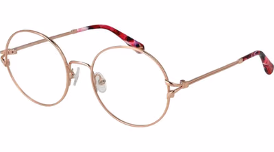 Beige Metal Glasses (Frames)
