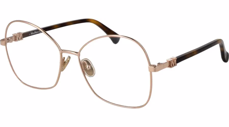 Max Mara Rose Gold Metal Glasses (Frames)