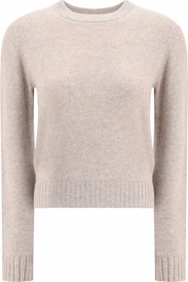 Beige Cashmere Cashmere Sweater