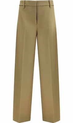 Bicolor Polyester Dress Pants