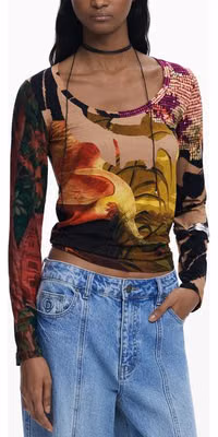 Marrone Viscosa Women T-Shirt