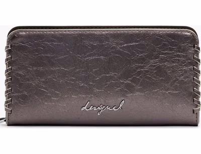 Bronze Polyurethane Women Wallet