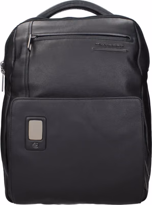 Black Leather Backpack