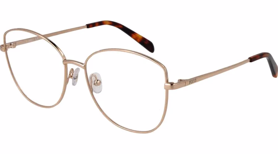 Emilio Pucci Rose Gold Metal Glasses (Frames)