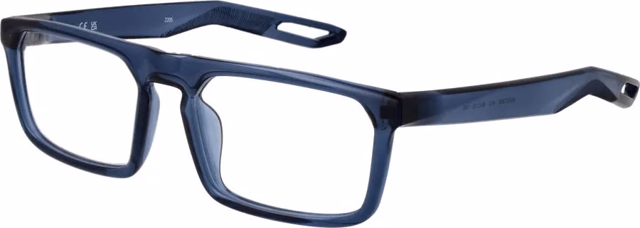 Nike Blue Stainless Steel Glasses (Frames)