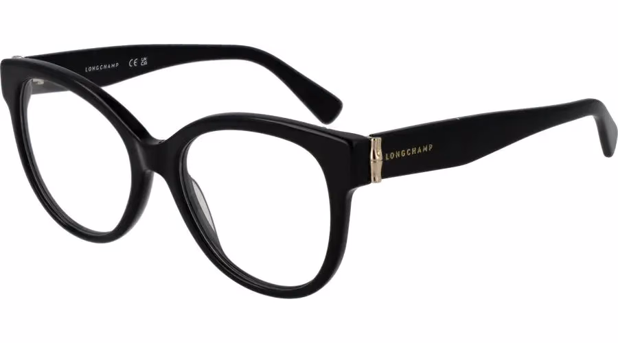 Longchamp Black Acetate Glasses (Frames)
