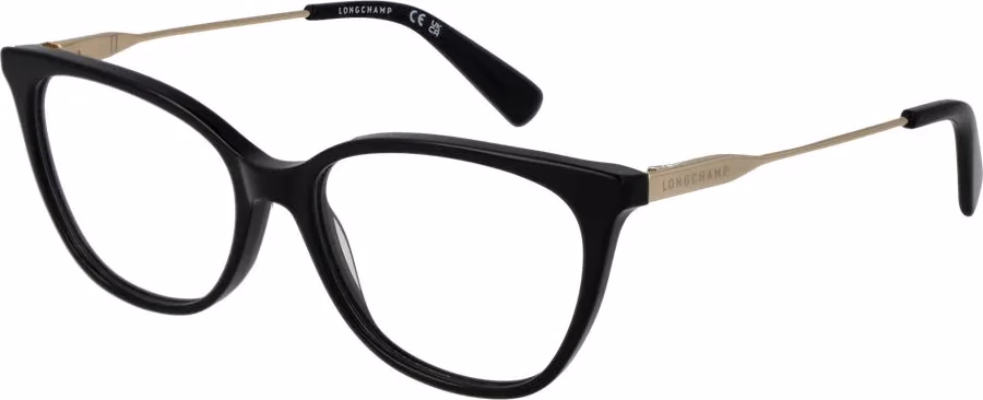 Longchamp Black Metal Glasses (Frames)