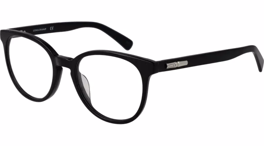 Longchamp Black Cellulose Acetate Glasses (Frames)