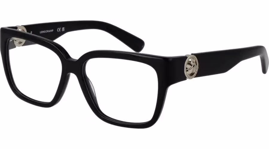 Longchamp Black Acetate Glasses (Frames)