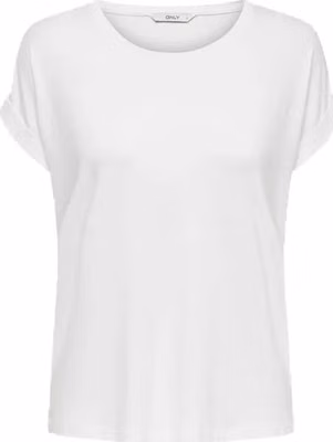 White Polyester T-Shirt
