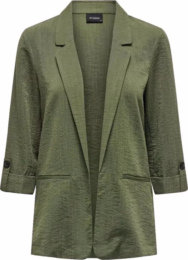 Only Green Viscose Blazer