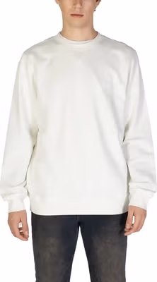 White Cotton Sweatshirt