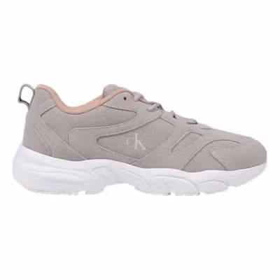 Gray Artificial Leather Athletic Sneakers