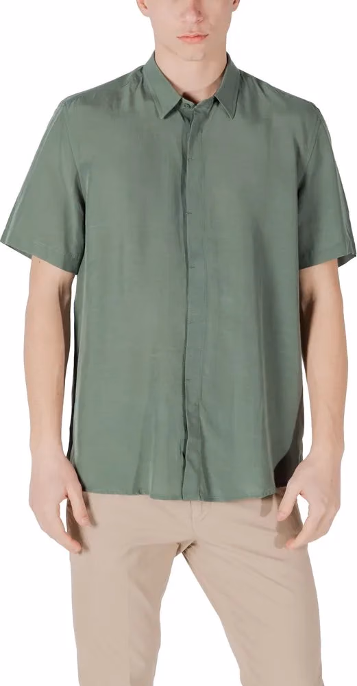 Antony Morato Bicolor Lyocell Shortsleeve Shirt