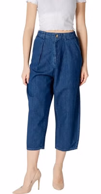 Blue Cotton Jeans Denim