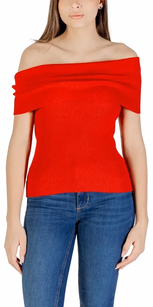 Only Multicolor Polyester T-Shirt