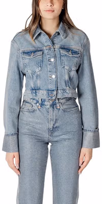 Light Blue Organic Cotton Denim Jacket