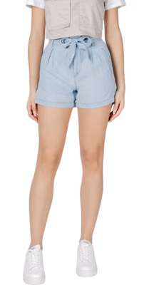 Light Blue Lyocell Shorts