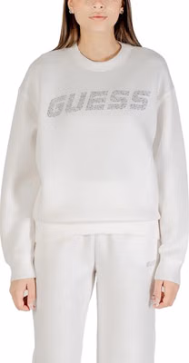 Cream Viscose Sweatshirt