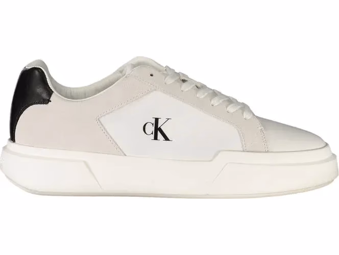 Calvin Klein Bianco Leather Men Sneaker