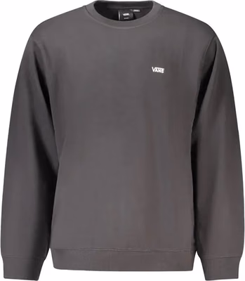 Black Cotton Men's Sweatshirt