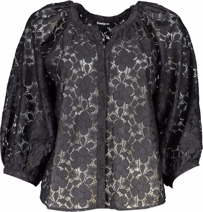 Desigual Black Polyester Women's Shirt