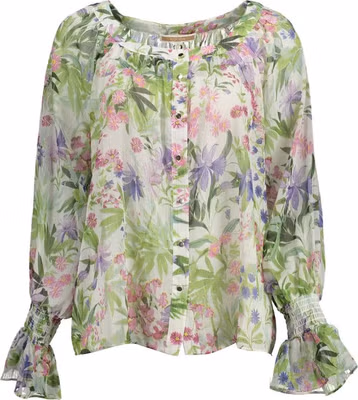 Verde Polyester Women Shirt