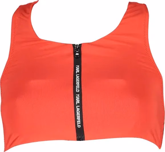 Karl Lagerfeld Rosso Polyamide Women's Swimsuit