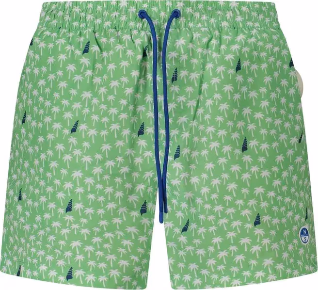 North Sails Verde Polyester Men Swim Boxer