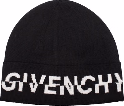 Black Wool Beanie