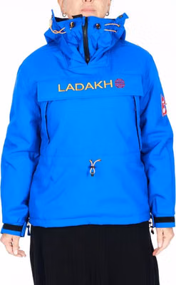 Blue Polyester Women Jacket