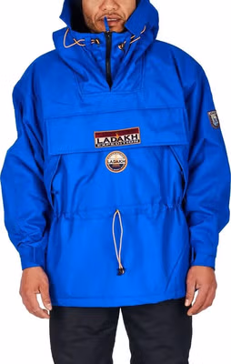 Blue Polyester Men's Jacket