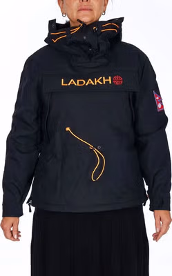 Black Polyester Women Jacket