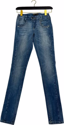 Blue Cotton Women's Jean