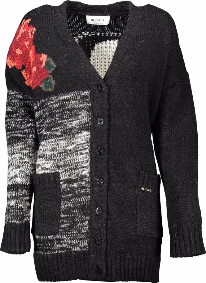 Blugirl Nero Acrylic Women Cardigan