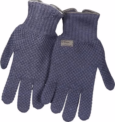 Navy Wool Men's Gloves