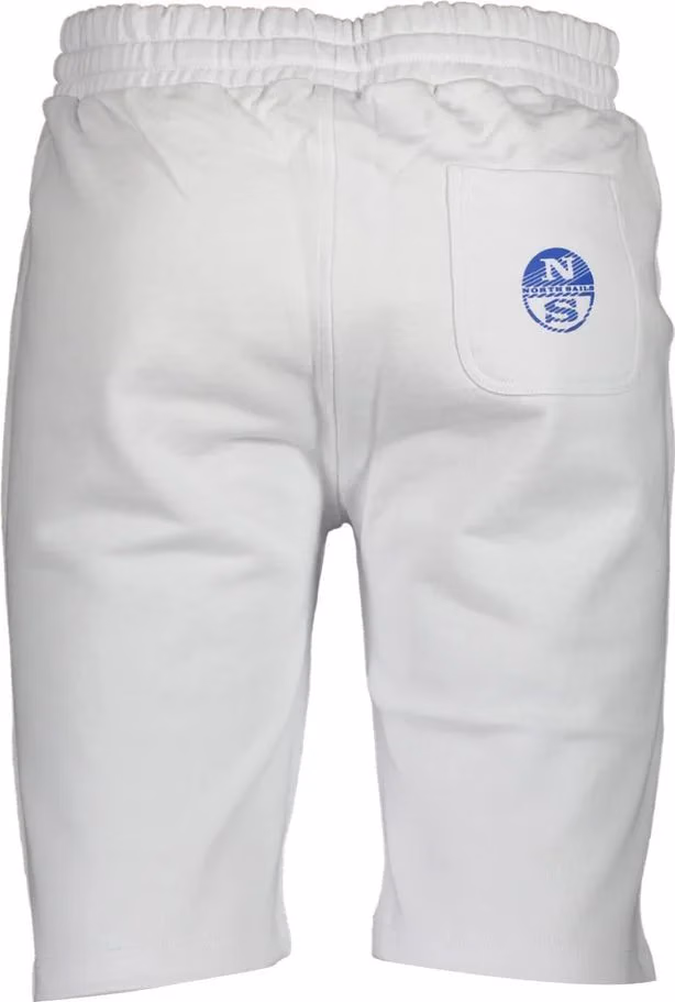 North Sails White Cotton Men's Sweatpants