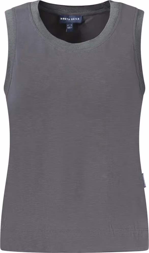 North Sails Black Modal Women Tank Top