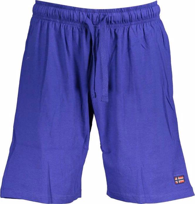 Norway 1963 Blue Cotton Men's Bermuda Shorts