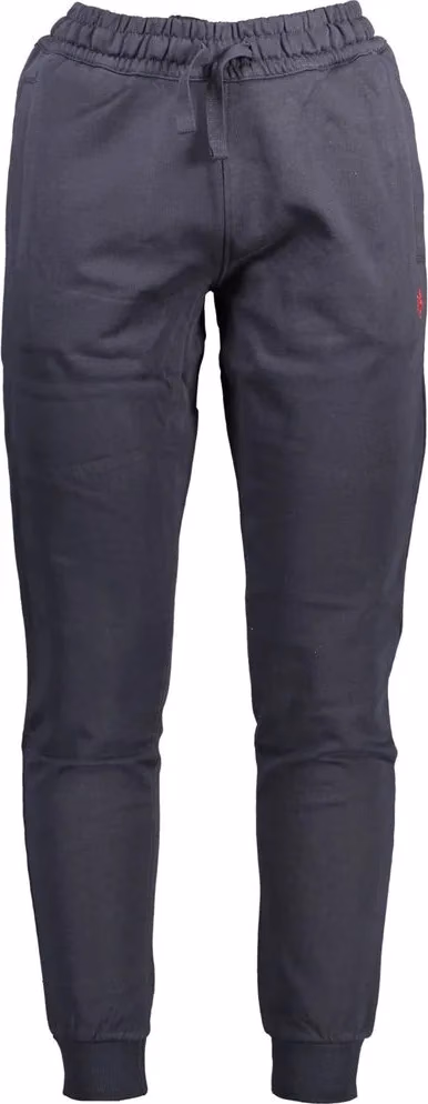 U.S. POLO ASSN. Blue Cotton Men's Trouser