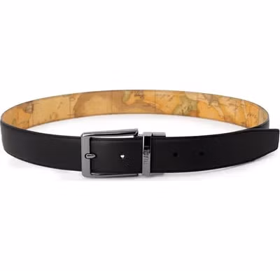 Black Leather Regular Belt