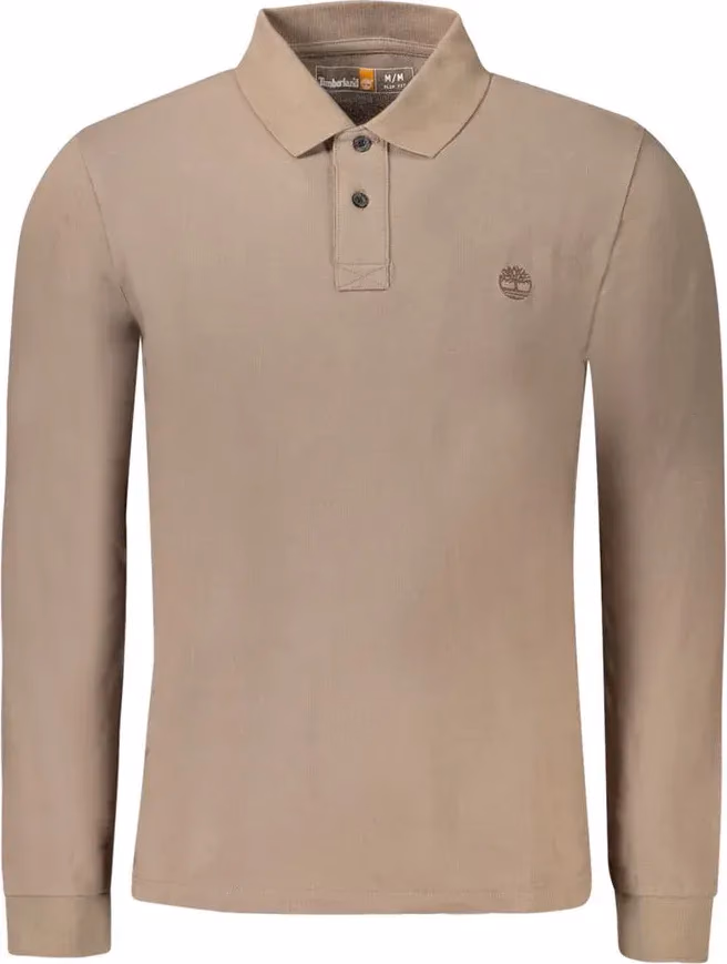 Timberland Marrone Cotton Men Polo Shirt