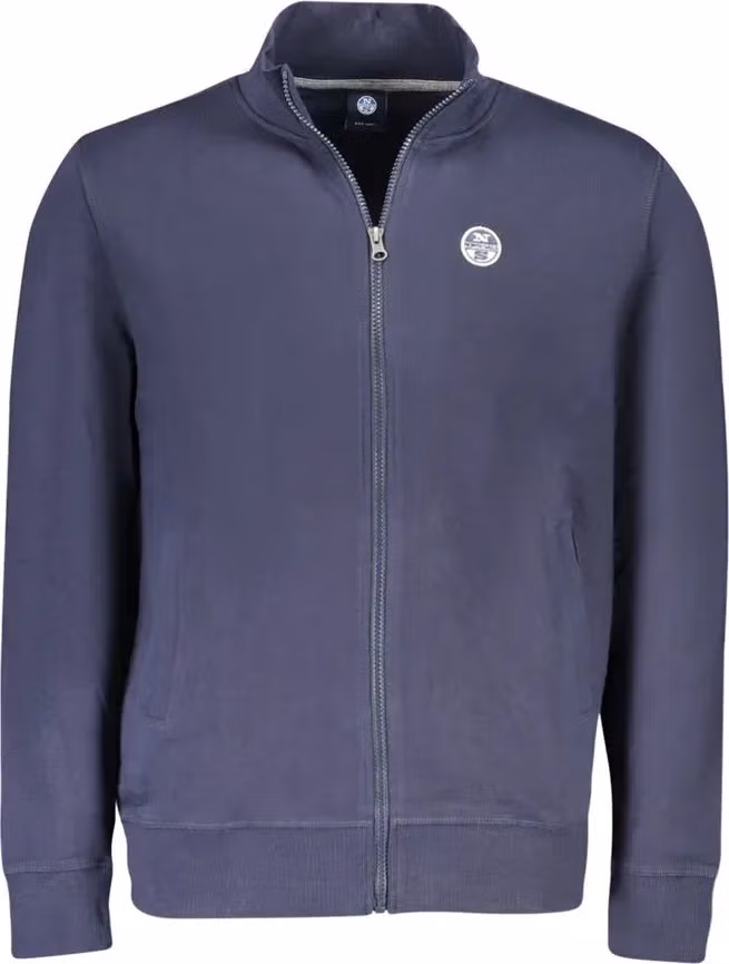 North Sails Blue Cotton Men's Sweatshirt