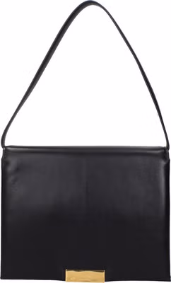 Black Leather Shoulder Bag