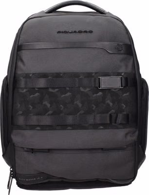 Gray Fabric Backpack