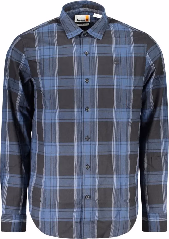Timberland Blue Cotton Men's Shirt